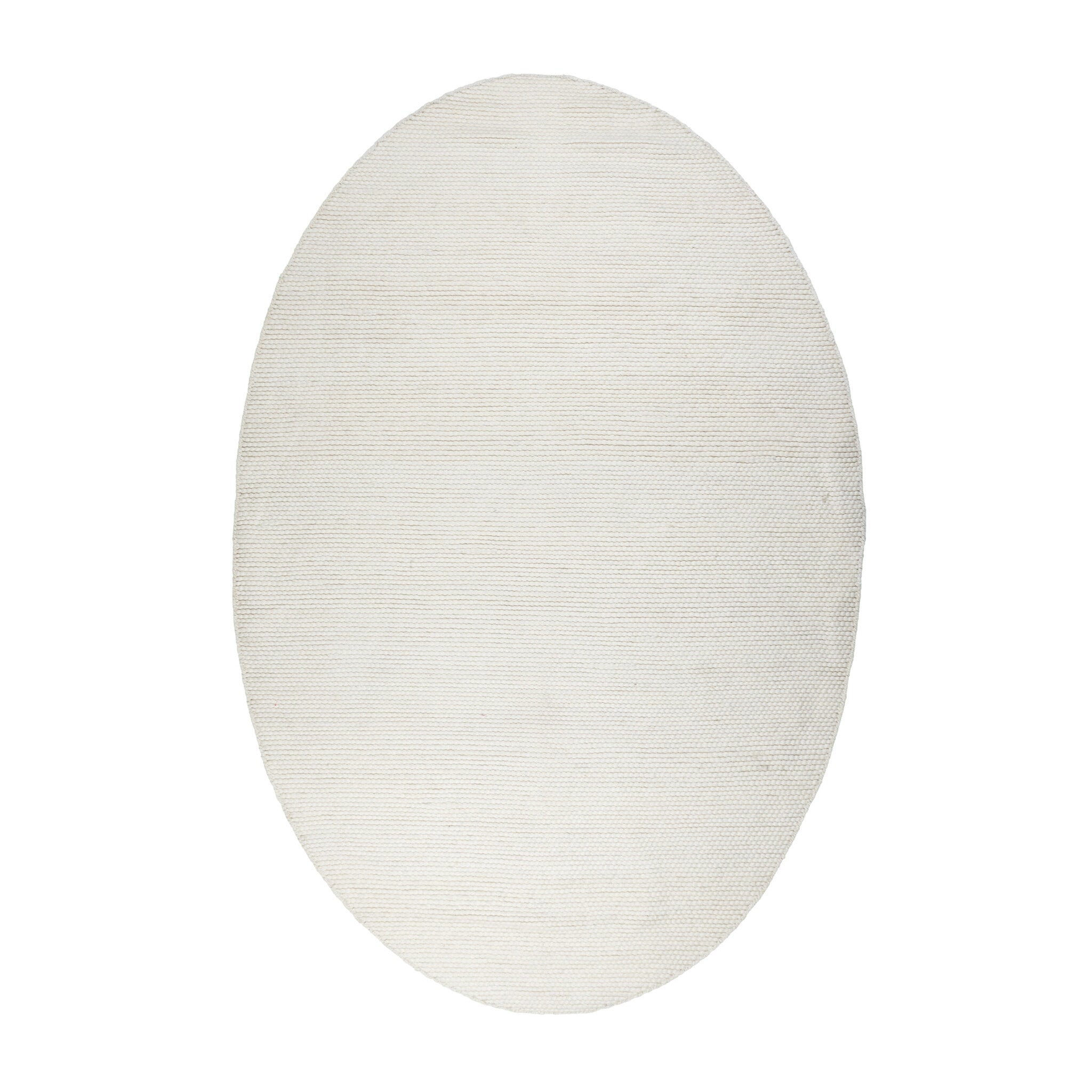 Wool Irregular Rug - Feline White