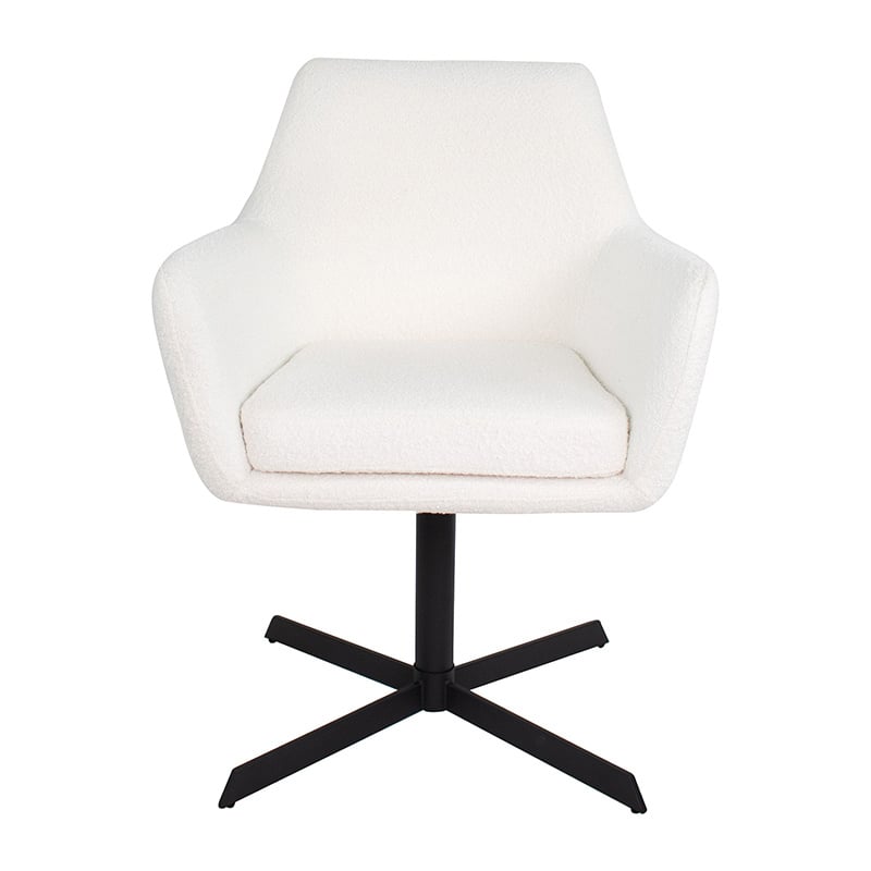 Dining Chair - Viktor Boucle White
