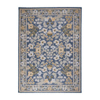 Indoor & outdoor rug - Bloom Oriental Blue