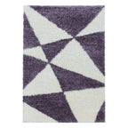 High-Pile Floor Rug - Tuggy Purple