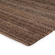 Wool floor rug - Bressano Brown 623