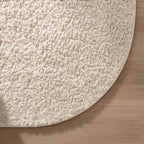 Round Fluffy Rug – Bobby White