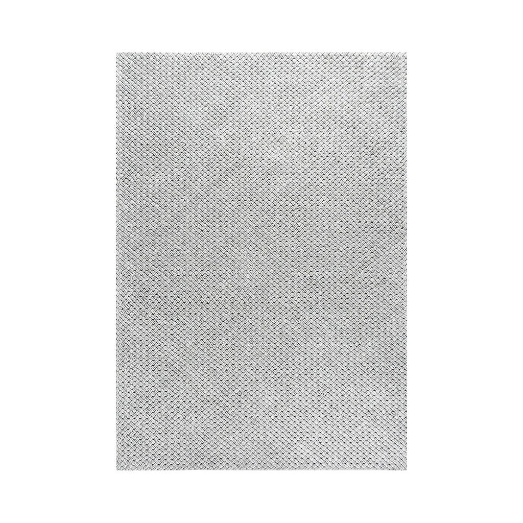 Wool Floor Rug - Brienne Light Grey