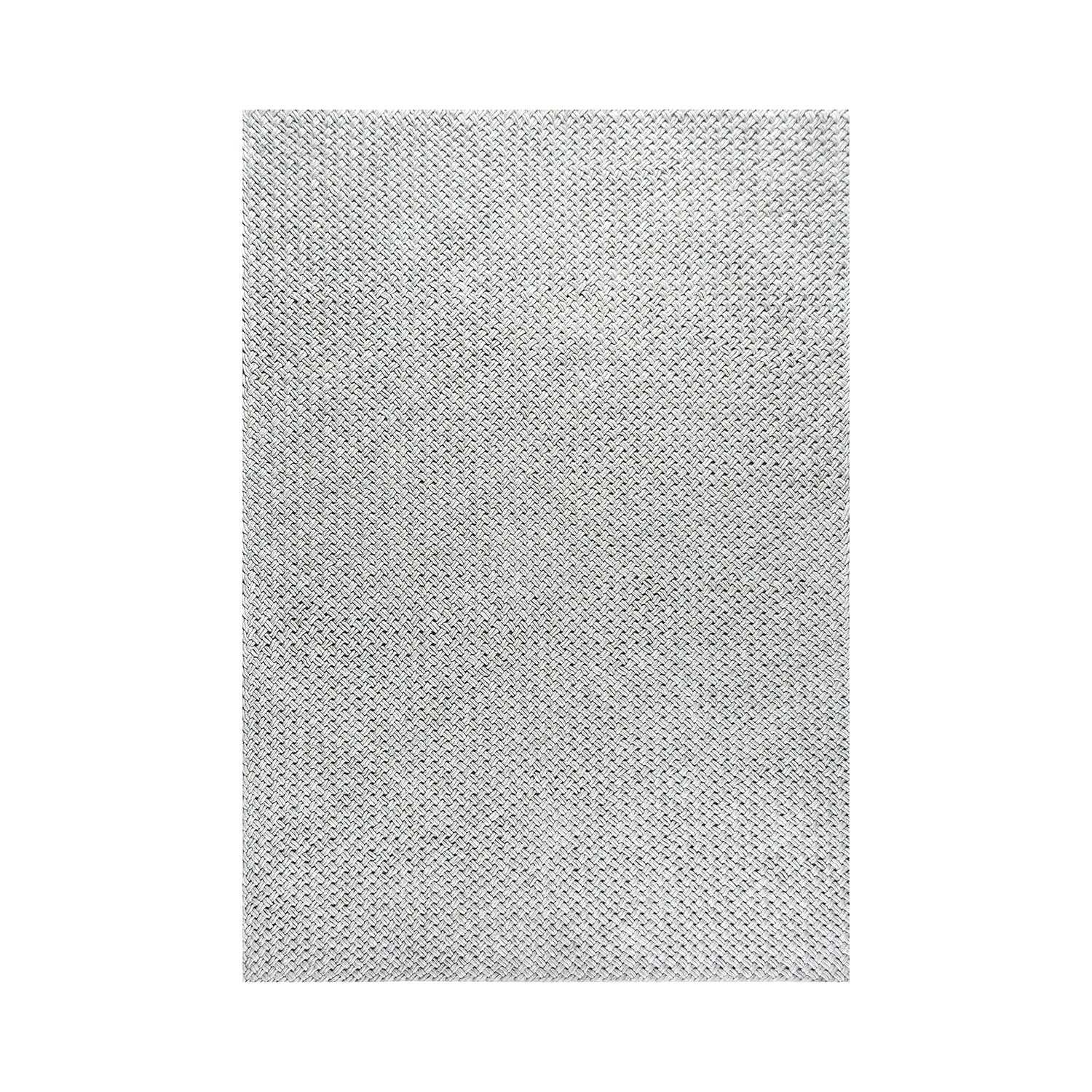 Wool Floor Rug - Brienne Light Grey