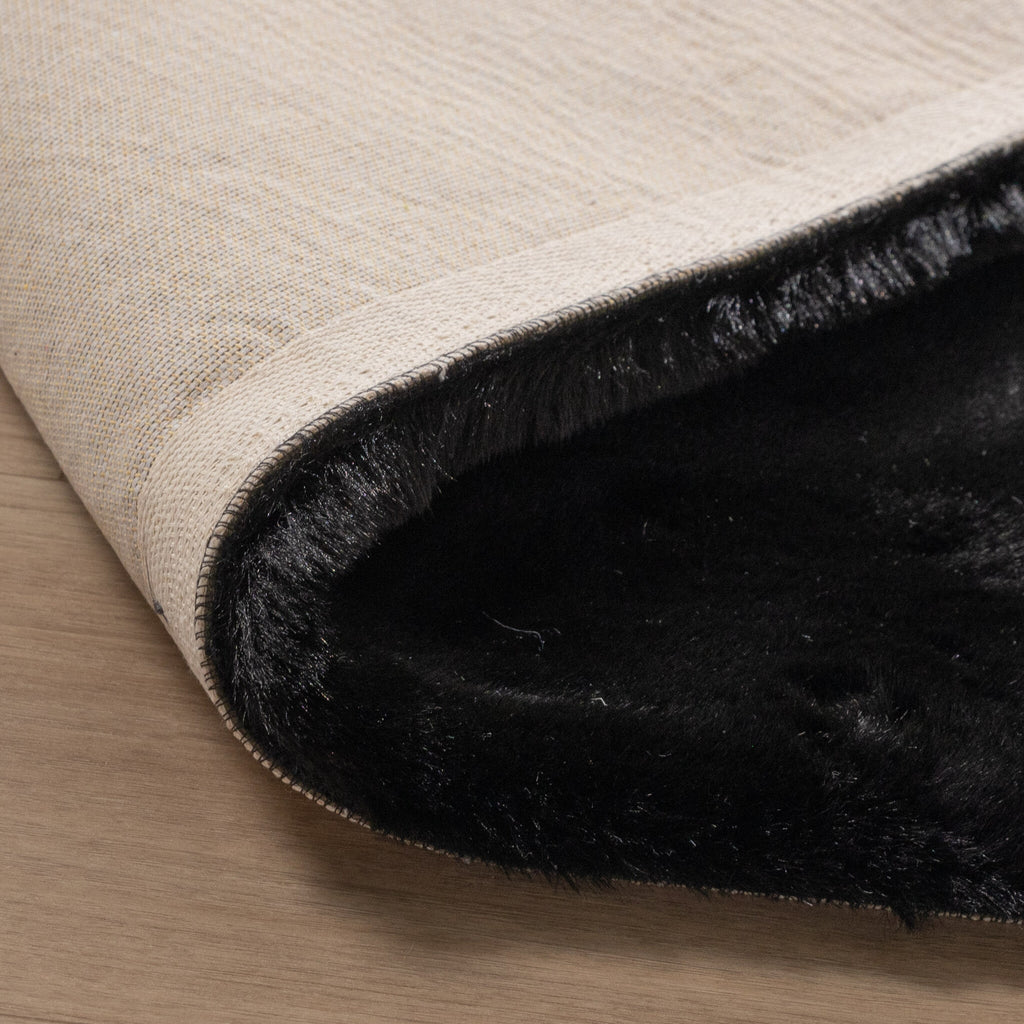 Soft High Pile Rug - Comfy Supreme Black
