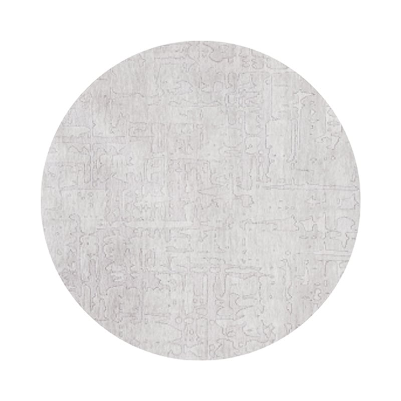 Round Modern Floor Rug - Structures Baobab 9198