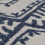Geometric Floor Rug - Decio Alix Blue