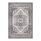 Vintage Floor Rug - Creative Vilaine Grey/Silver