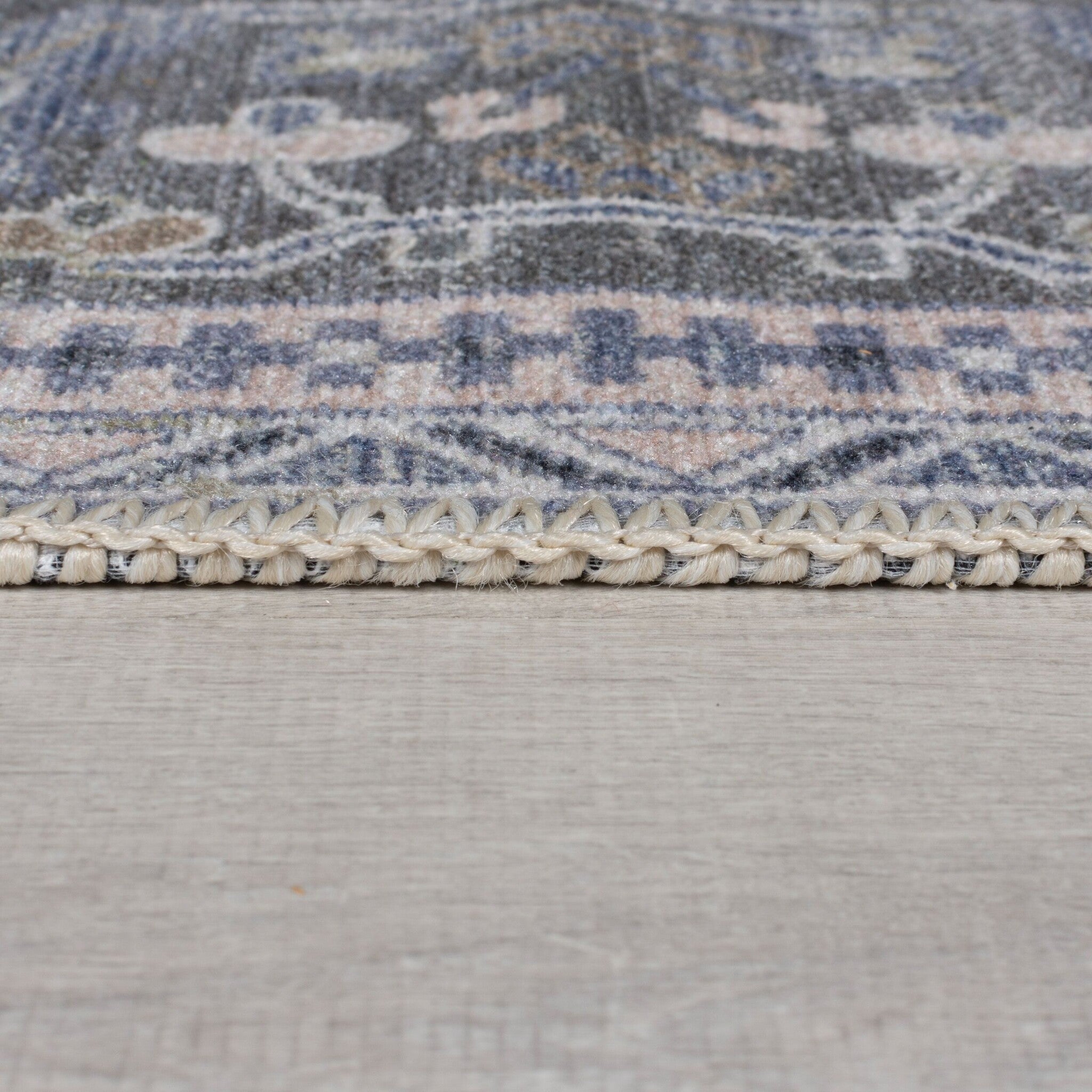 Washable Floor Rug - Reido Traditional Green