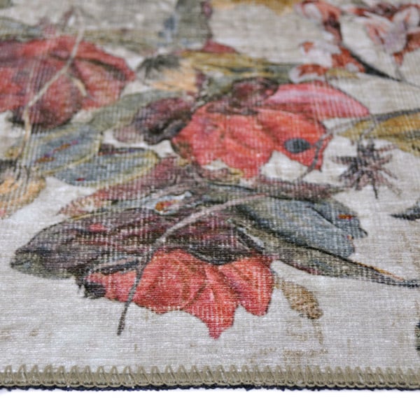 Round Floral Rug - Fleur Multi