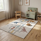 Kids Play Rug - Ruby Dino Cream