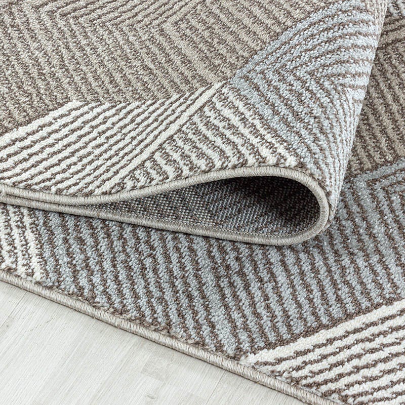 Modern Rug - Regal Pentagon Beige