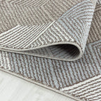 Modern Rug - Regal Pentagon Beige