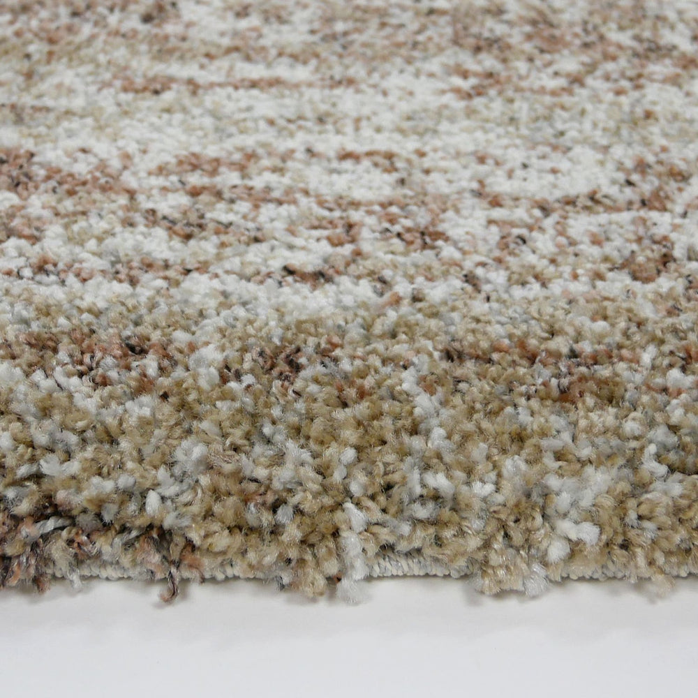 High-pile floor rug - Malta Terra/Melange 8727