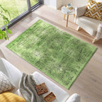 Abstract floor rug - Elitha Green