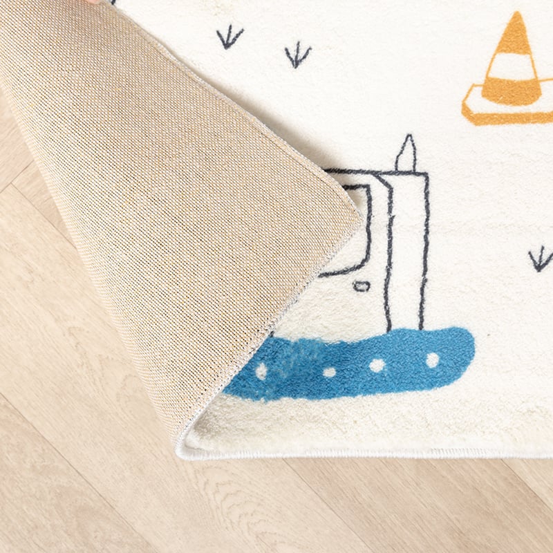 Kids Car Rug - Dex Road Blue