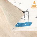 Kids Car Rug - Dex Road Blue