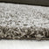 Round High Pile Floor Rug - Life Taupe