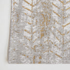 Vintage floor rug - Mad Men Central Yellow 8928