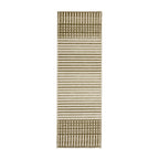 Washable Runner - Elto Stripe Green