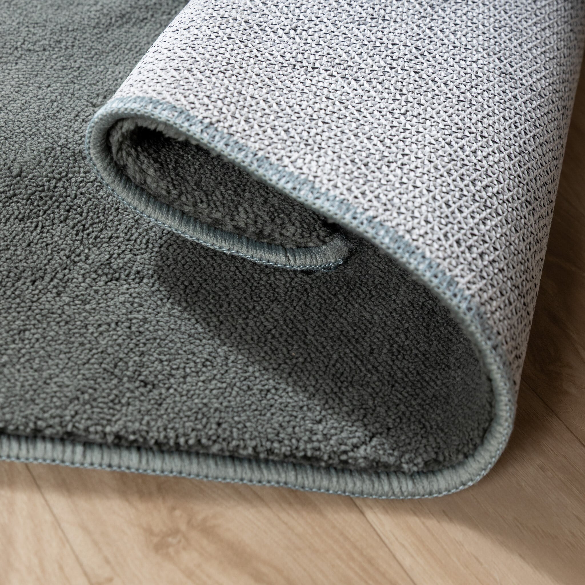 Washable Children’s Floor Rug – Coco Leaf Dark Green