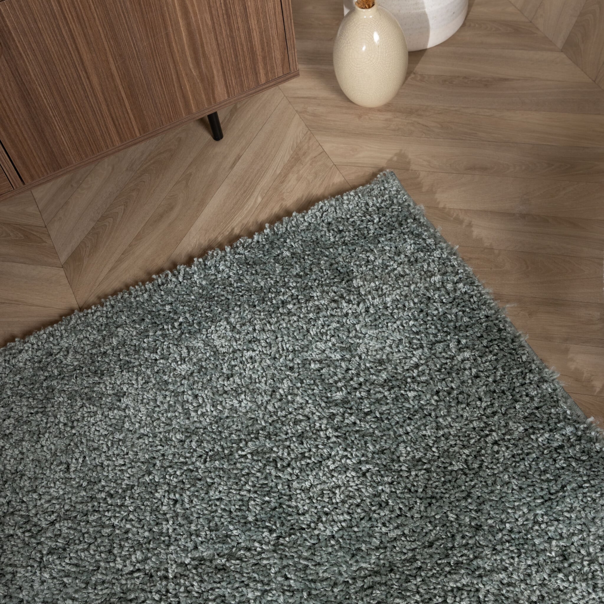 High-Pile Rug – Wish Blue/Green