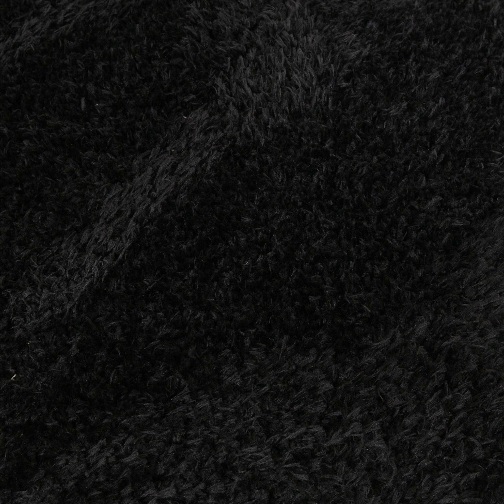 Shaggy Rug - Blaze Black
