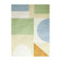 Geometric Rug – Swing Shapes Blue/Green