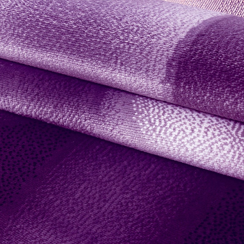 Modern floor rug - Plus Lilac 8008