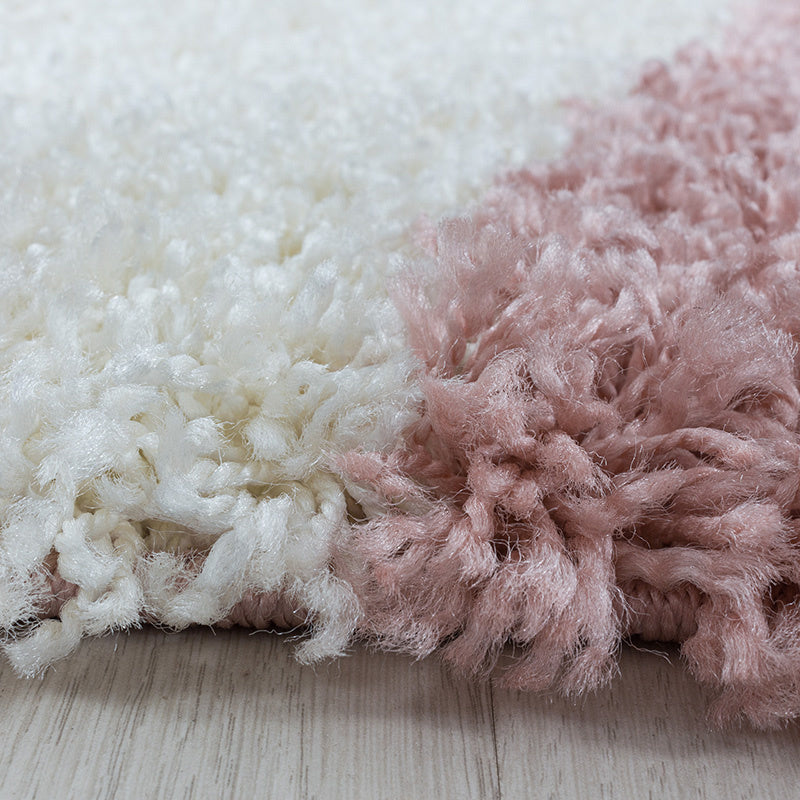High-pile floor rug - Tuggy Pink