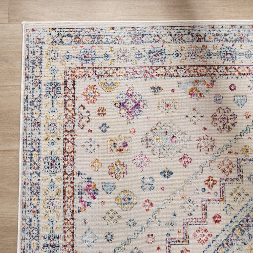 Boho Rug - Joya Medallion Multicolour