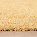 Washable Rug - Clean Ochre Yellow