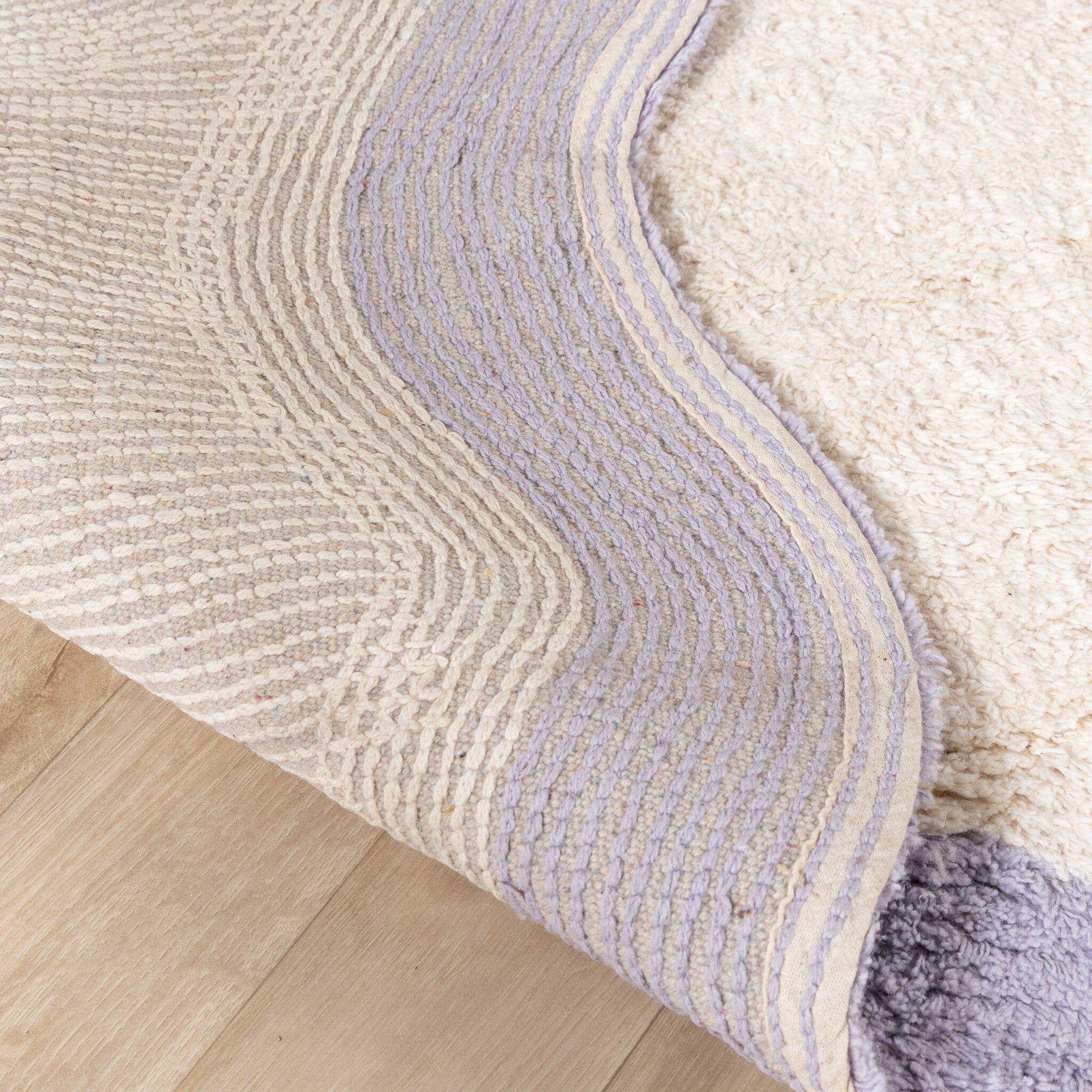 Washable Rug – Hazy Lilac/Cream