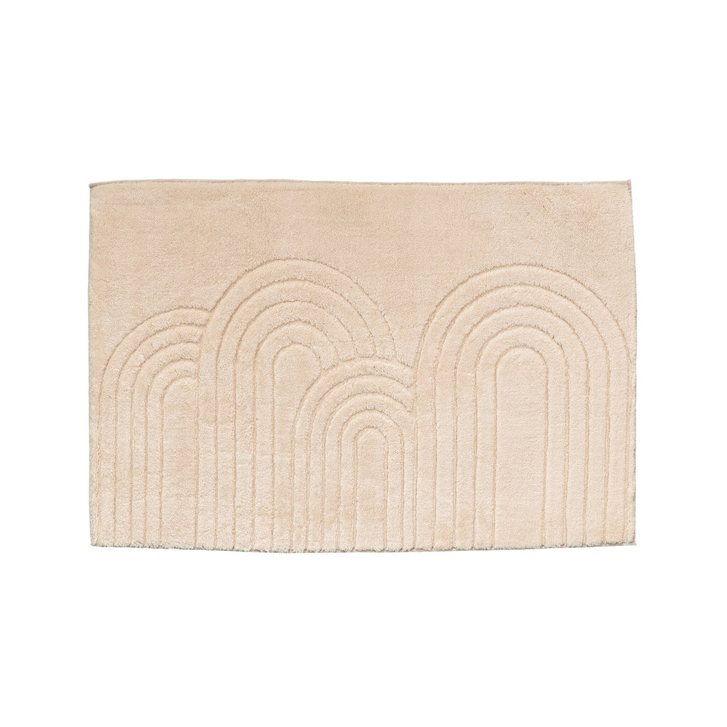 Bathroom Rug - Cassie Arches Beige