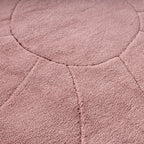 Washable Children’s Rug – Coco Flower Dark Pink