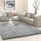 High-pile Area Rug - Life Light Gray