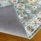 Show moreVintage Rug - Ember Oriental Green