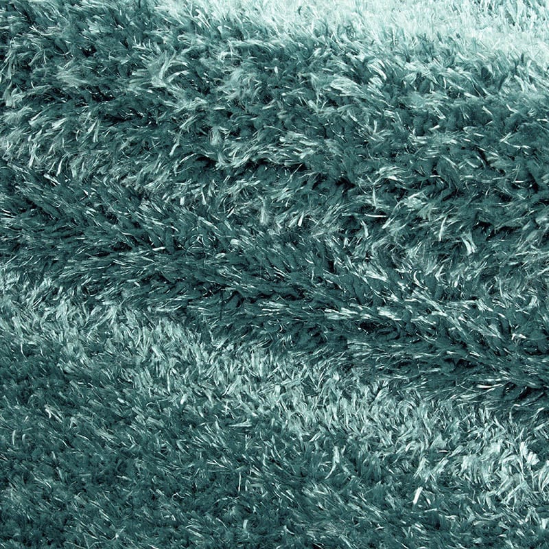 High-pile rug - Blushy Turquoise