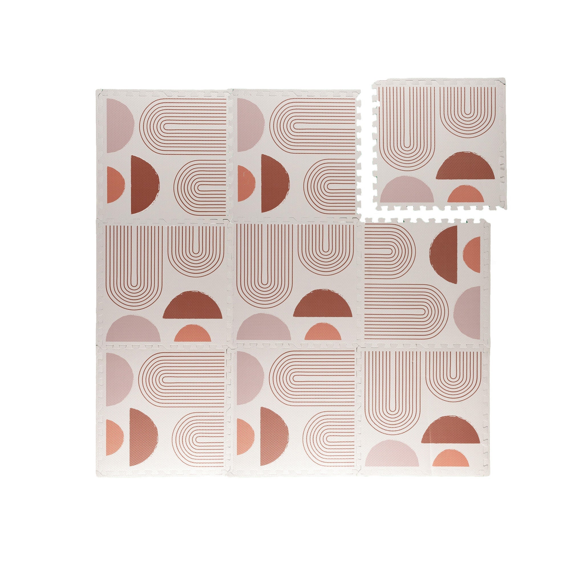 Foam Puzzle Mat - Alfie XL Arches Cream/Multicoloured