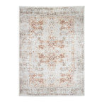 Washable Rug - Nova Medallion Light Grey