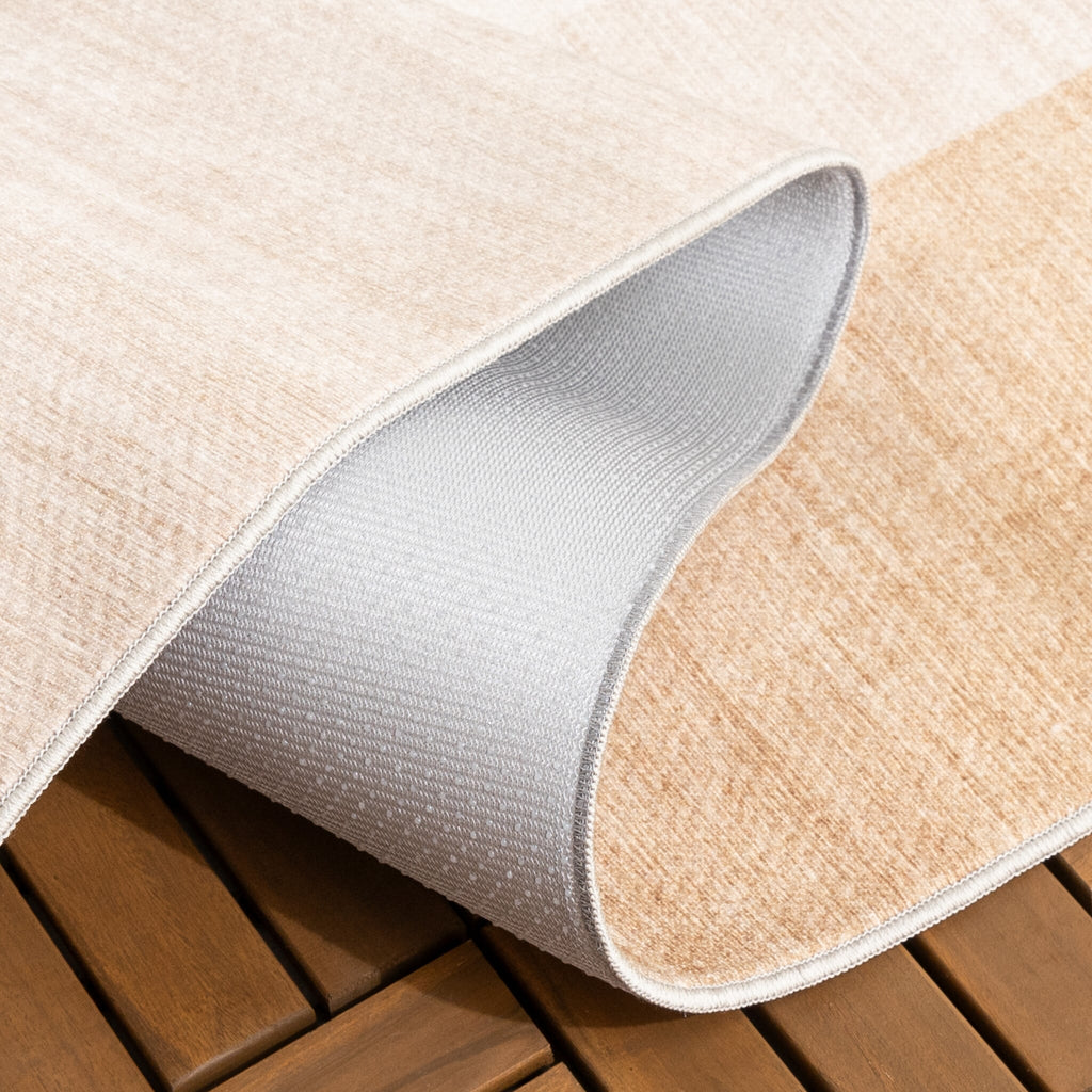 Abstract Outdoor Rug - Groovy Shapes Pastel