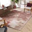 Abstract Rug – Candice Pink