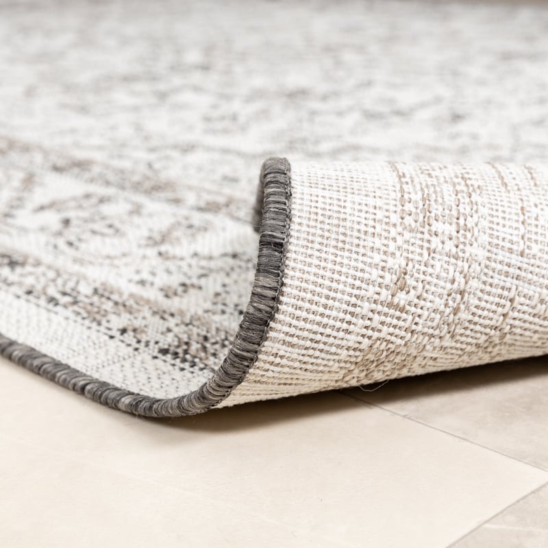 Vintage Outdoor Rug - Victoria Aztec Grey