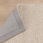 Wool Rug - Twist Beige