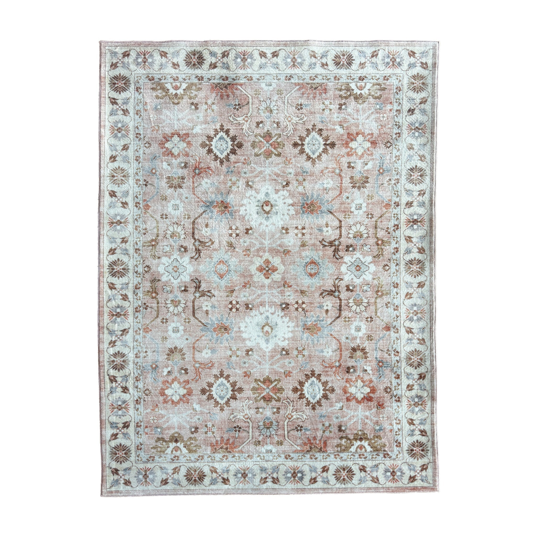 Vintage Rug - Ember Oriental Pink