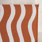 Outdoor Rug - Summer Waves Terracotta