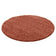 Round High Pile Rug - Solid Terracotta