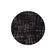 Round modern floor rug - Structures Baobab 9200