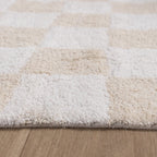 Retro Rug - Gambit Cream/White