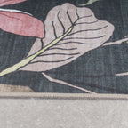 Outdoor rug flowers - Poppy Green